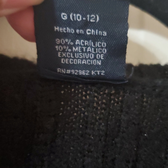 Girl's Red and Black Sweaters - Picture 6 of 7